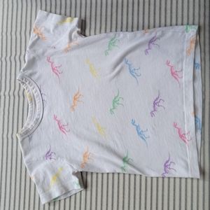 Monica and Andy Dinosaur Tee 4T